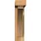 Ekena Millwork Thorton Block Rough Sawn Bracket w/ Offset Brace, Western Red Cedar, 4"W x 16"D x 16"H BKT0402X16X16THR05RWR - alternate 4